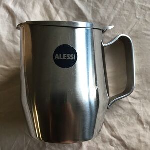 Alessi Inox Stainless Steel Pitcher with hinged lid